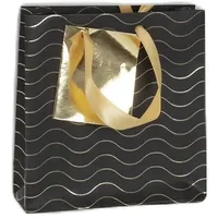 Clairefontaine 5x Premium Max&Moi, Geschenktasche 12x4,5x13,5 cm Schwarz 212898C