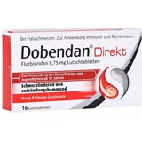 Reckitt Benckiser Deutschland GmbH Dobendan Direkt Flurbiprofen 8,75 mg Lutschtabl.