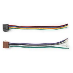 Nedis ISO-Adapter-Kabel - ISO Kompatibilität: Standard - 0.15 m - Rund - PVC - Box