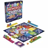 Monopoly Glück, schnelles Monopoly Brettspiel für die Familie, für 2 bis 4 Spieler, ca. 20 Min. (Französische Version)