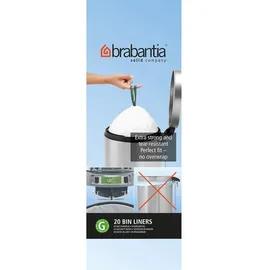 Brabantia Müllbeutel G 30 l Grün