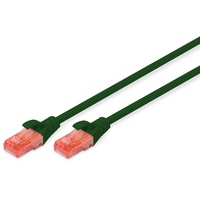 Digitus Patchkabel Cat6, U/UTP RJ-45/RJ-45, 5m grün (DK-1612-050/G)