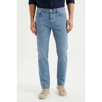 Hugo Brody Tapered Fit Pastel Blau 36/34