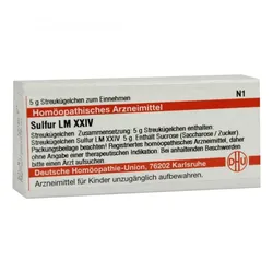 Lm Sulfur Xxiv Globuli