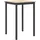 vidaXL Bartisch Natur 70 x 70 x 105 cm Braun