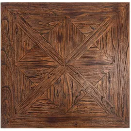 CLP Lindon 80 x 80 cm weiß/braun