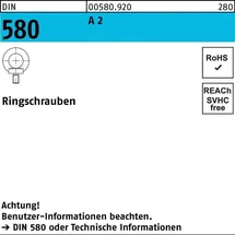 F. REYHER Nchfg. GmbH & Co. KG Ringschraube DIN 580 M30 1 Stück