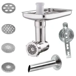 Jupiter Edelstahl-Fleischwolf für KitchenAid Küchenmaschinen