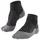 Short Damen Socken 2 Paar Grau 35-36
