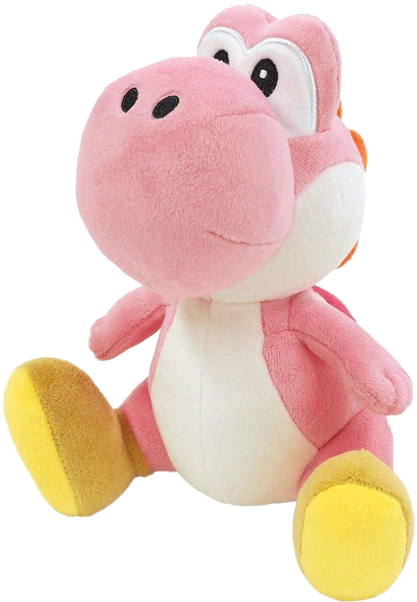 Nintendo Little Buddy Toys Offizielles Super Mario Yoshi Plüsch, 15,2 cm Pink