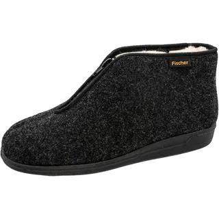Fischer Frank, Herren Hohe Hausschuhe, Schwarz (anthrazit 205), 41 EU