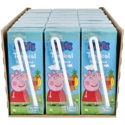 Peppa Pig Tropical Fruit Drink 200 ml, 24er Pack