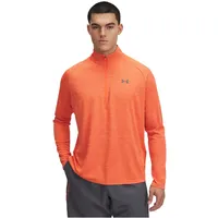Under Armour Tech Textured 1/2-Zip Trainingsshirt Herren 847 fire/ares