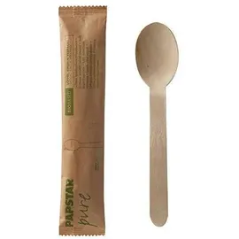 Papstar Holzlöffel 16 cm 50 St. Natur