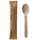 Papstar Holzlöffel 16 cm 50 St. Natur