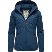 Ragwear Winterjacke "Dizzie Winter", Damen, Gr. M (38), blau (hellmarine), Außenmaterial: 100% Polyester. Innenfutter: 100% Polyester.