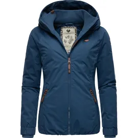 Ragwear Winterjacke "Dizzie Winter", Damen, Gr. M (38), blau (hellmarine), Außenmaterial: 100% Polyester. Innenfutter: 100% Polyester.