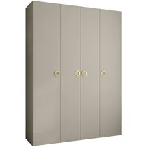 abiks möbel Drehtürenschrank COMO 180 x 245,5 x 40 cm Gold
