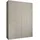 abiks möbel Drehtürenschrank COMO 180 x 245,5 x 40 cm Gold