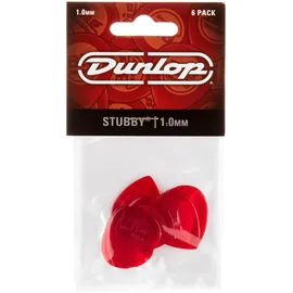 Dunlop Plectren Stubby 1 (6 Stück)