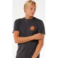 Rip Curl Wettie Icon Kurzarm-t-shirt - Washed Black -