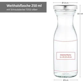 Mambocat Weithalsflasche 250 ml 12 St.