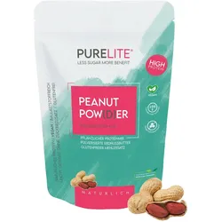 PURELITE PEANUT Pulver  natürlich vegan Erdnuss