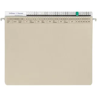 SoldanPlus ORGALEX Hängehefter 1207702 2Abheftvorr. Re-Heftung grau