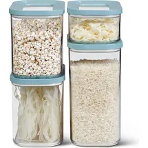 Mepal Modula 4-teiliges Set grün 2 x 1,0 l, 1 x 1,5 l, 1 x 0,425 l