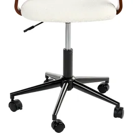Beliani GUNNISON Bouclé Cremeweiß