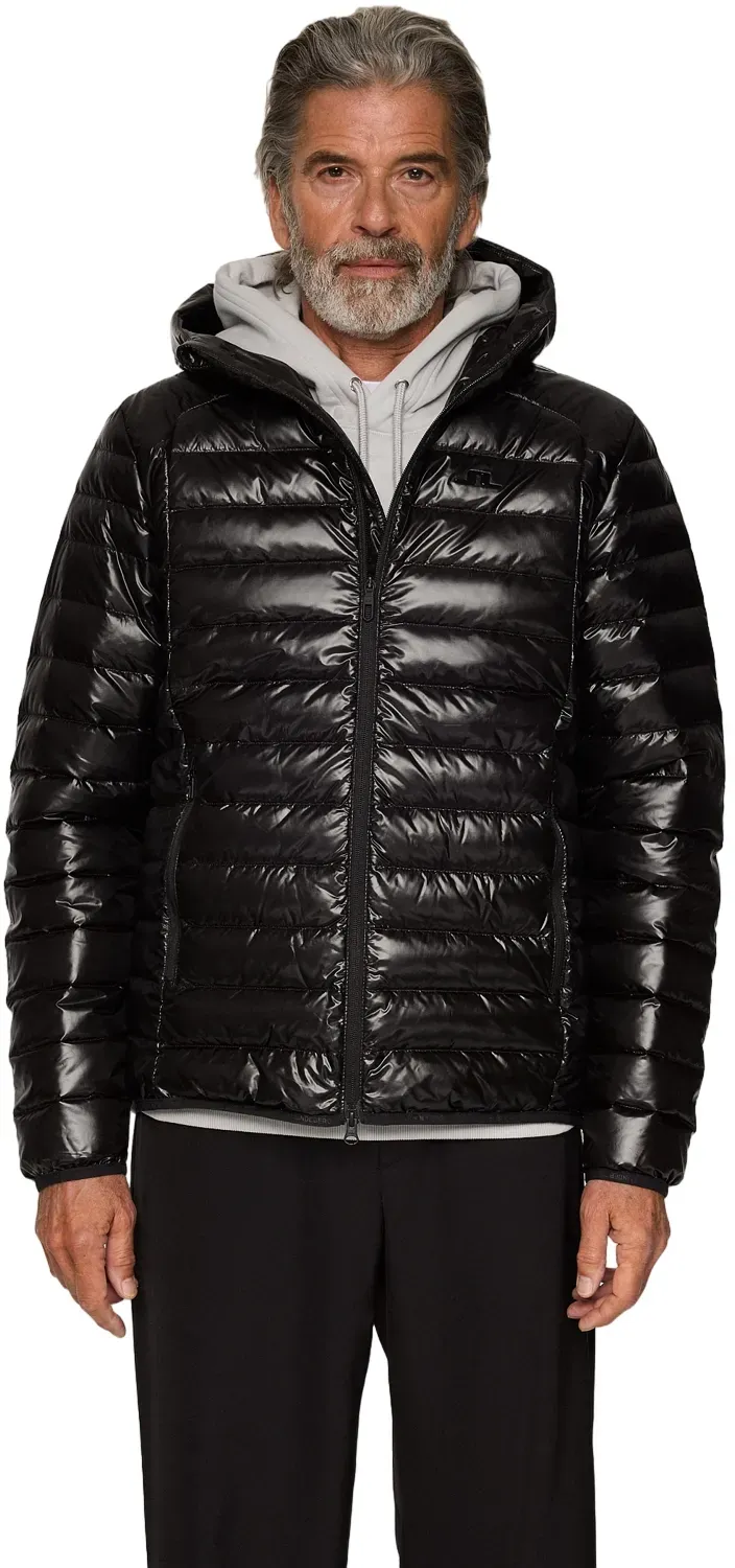 J. LINDEBERG Jacke Oden Light Down Hood, schwarz