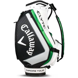 Callaway Golf ELYTE Staff Tour Tasche, Weiß/Schwarz/Grün, Tour Bag