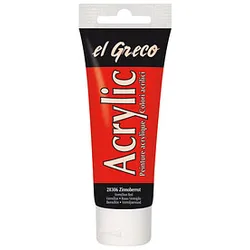 KREUL el Greco Acrylfarbe zinnoberrot 75,0 ml