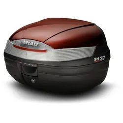 SH37 Topcase Cover Rot, schwarz