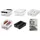 SmartStore Aufbewahrungsbox Classic 50 x 39 x 18 cm 21-tlg. transparent