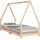 vidaXL Kinderbett 90 x 200 cm Kiefer massiv braun