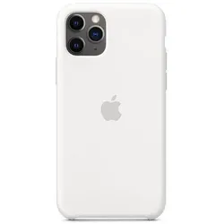 Apple iPhone 11 Pro Silicone Case weiß