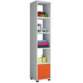 VCM Bücherregal Benas-5 31 x 30 x 152 cm Weiß