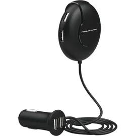 Realpower 195446 195446 USB-Ladegerät KFZ Ausgangsstrom (max.) 2400mA 6 x USB
