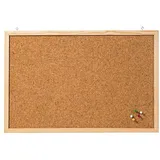Franken Pinnwand 100 x 60 cm Kork braun