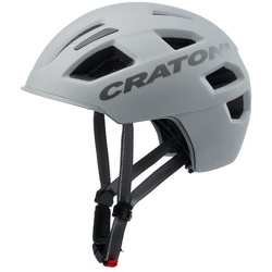 Cratoni Fahrradhelm, Fahrradhelm C-Pure grau 54-58 – 54 cm – 58 cm