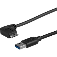 Startech StarTech.com Slim Micro USB 3.0 Kabel linksgewinkelt