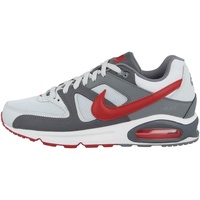 NIKE Herren-Freizeitschuhe-Sportschuhe Retro-Sneaker AIR MAX COMMAND grau rot, Größe:45