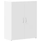 vidaXL Aktenschrank Weiß 60x32x77,5 cm Holzwerkstoff
