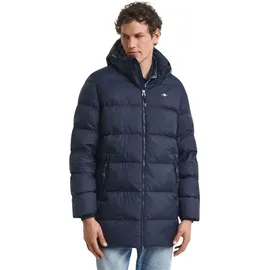 GANT »ACTIVE CLOUD MID Length Puffermantel, regular fit, abnehmabre Kapuze, 2-Wege-Reißverschluss