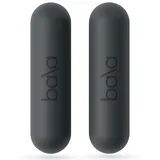 Bala Hantelset für Damen & Herren, 1,4 kg Hanteln (Anthrazit) – Set mit 2 Stangen für Gehen, Krafttraining, HIIT, Boxen & Aerobic – Hantelgewichte für das Training zu Hause