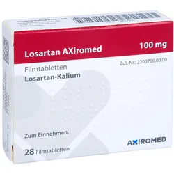 Losartan Axiromed 100 mg Filmtabletten 28 St