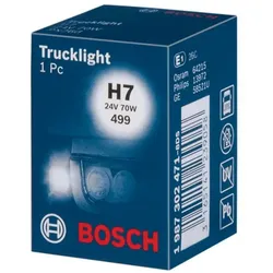 Glühlampe Halogen BOSCH H7 Trucklight 24V, 70W, 1 Stück