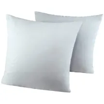Hti-Living Dekokissen 80 x 80 cm Silber