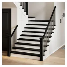 vidaXL Treppenstufen 16 Stk. Dunkelbraun 110x30x2 cm Massivholz Eiche - Braun